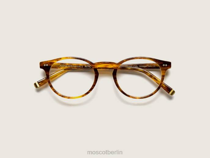 Brille 44ZR334 Vintage-Schildkröte Moscot Frankie