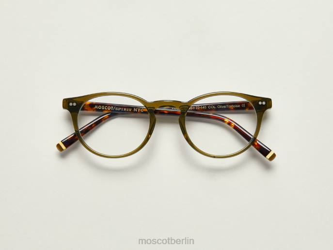 Brille 44ZR336 Olive/Schildkröte Moscot Frankie