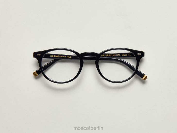 Brille 44ZR337 Schwarz Moscot Frankie