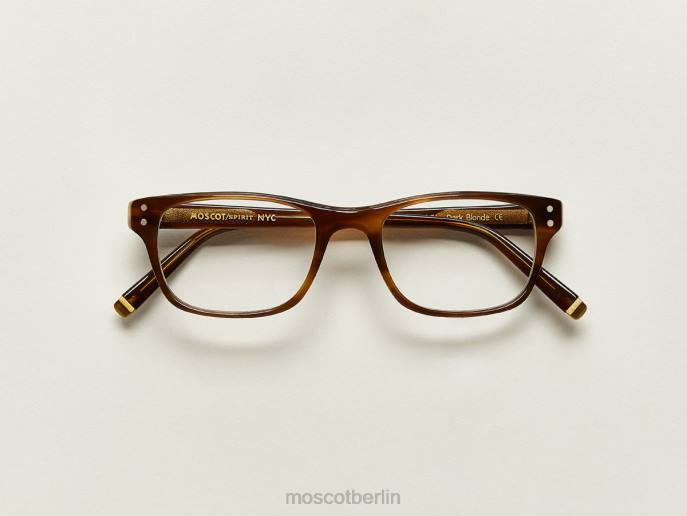 Brille 44ZR352 dunkelblond Moscot Alex