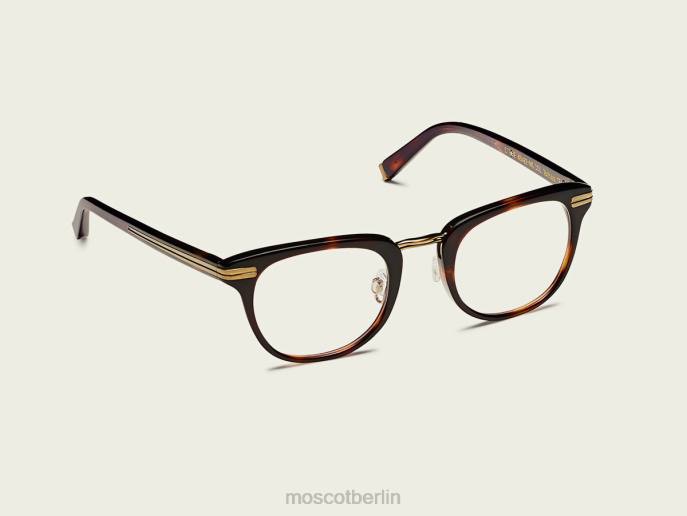 Brille 44ZR370 Schildkröte/Antikgold Moscot Stevie