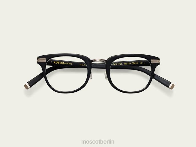 Brille 44ZR371 Mattschwarz/Rotguss Moscot Stevie