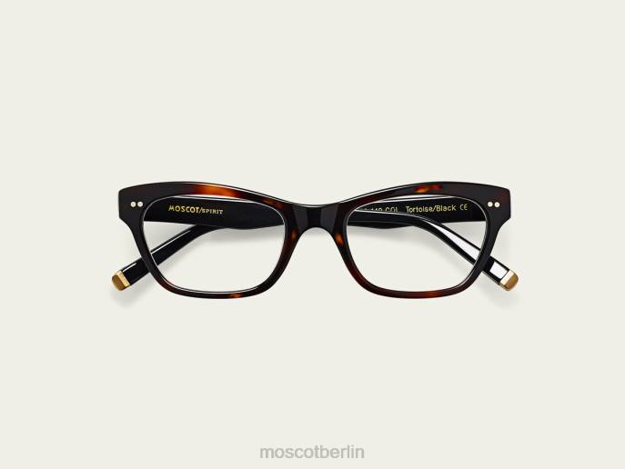Brille 44ZR374 Schildkröte/Schwarz Moscot Miriam