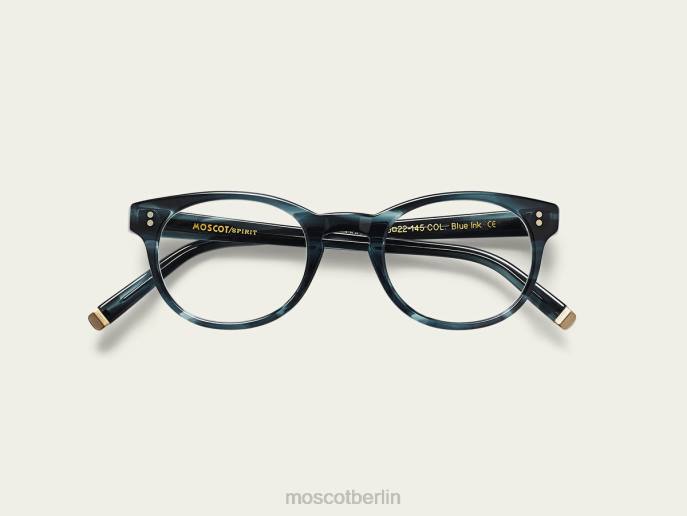 Brille 44ZR376 blaue Tinte Moscot Courtney
