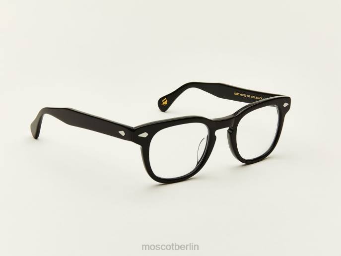 Brille 44ZR101 Schwarz Moscot gelt