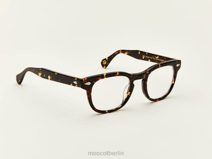 Brille 44ZR105 dunkles Havanna Moscot gelt