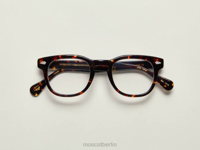 Brille 44ZR105 dunkles Havanna Moscot gelt