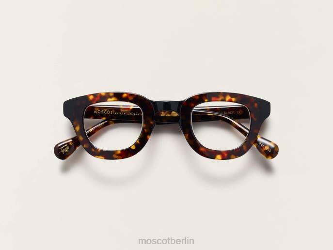 Brille 44ZR107 Schildkröte/Schwarz Moscot telena