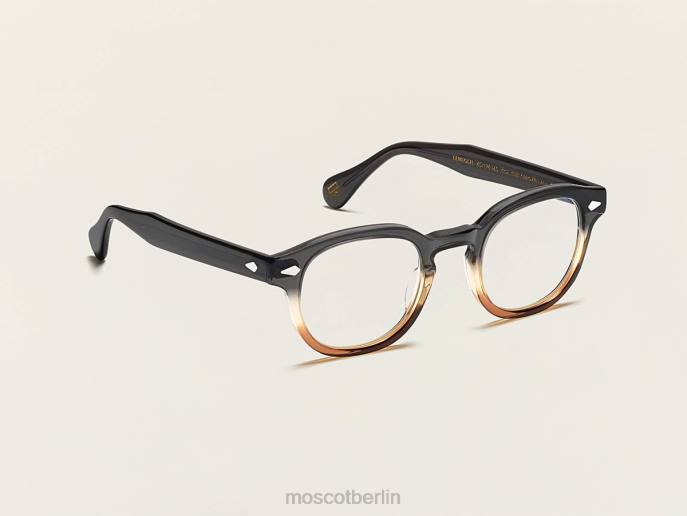 Brille 44ZR10 graubraun verblassend Moscot Lemtosch