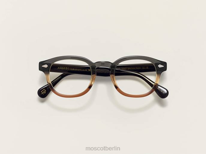 Brille 44ZR10 graubraun verblassend Moscot Lemtosch