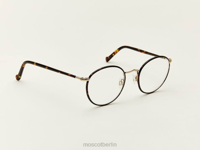 Brille 44ZR111 Schildkröte/Gold Moscot zev