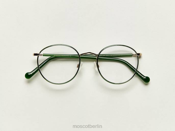 Brille 44ZR112 Smaragd/Gold Moscot zev