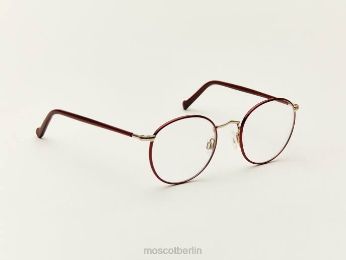 Brille 44ZR113 Rubin/Gold Moscot zev