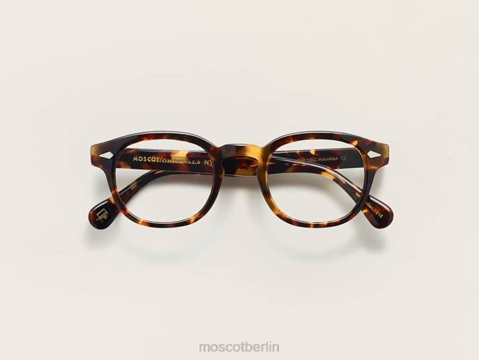 Brille 44ZR12 klassisches Havanna Moscot Lemtosch