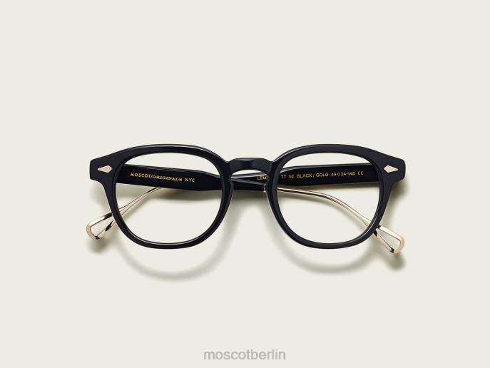 Brille 44ZR136 schwarzes Gold Moscot lemtosh-tt se