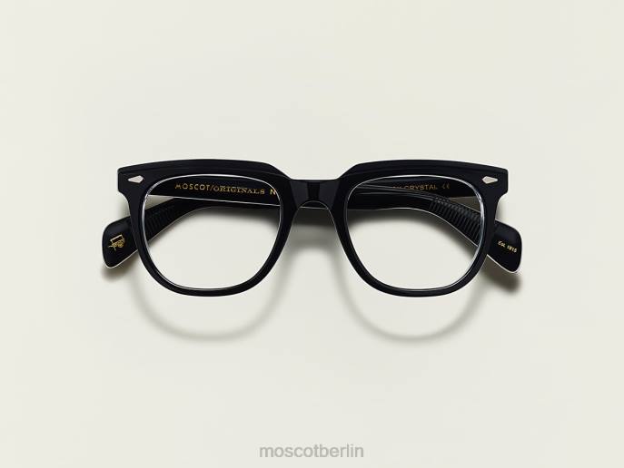 Brille 44ZR137 Schwarz/Kristall Moscot yontif