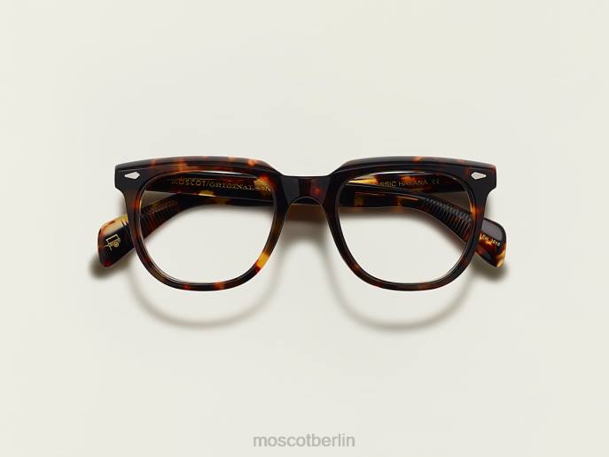 Brille 44ZR140 klassisches Havanna Moscot yontif