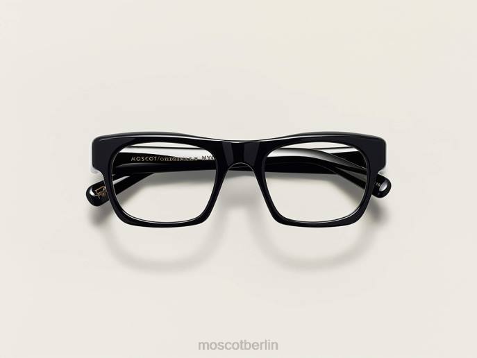Brille 44ZR144 Schwarz Moscot nudnik