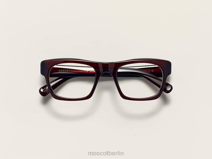 Brille 44ZR145 Burgund Moscot nudnik