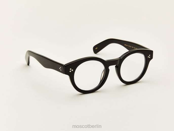 Brille 44ZR155 Schwarz Moscot Grunja