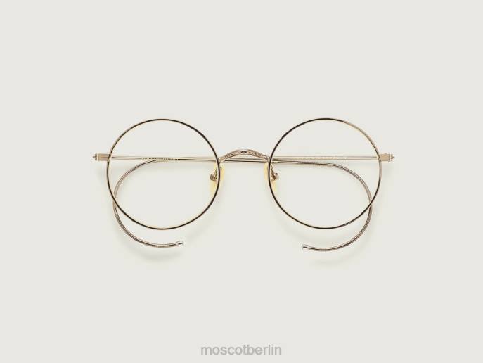 Brille 44ZR157 antikes Gold Moscot Hamisch