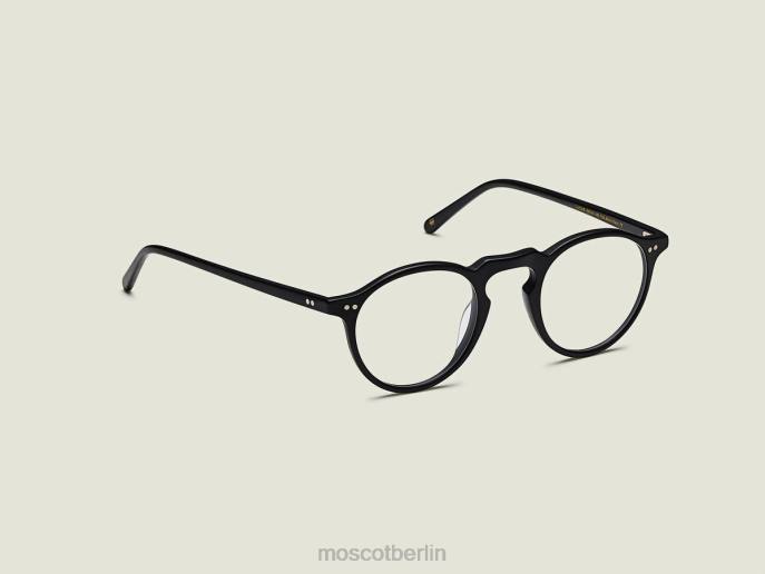 Brille 44ZR163 Matt-schwarz Moscot tuchus