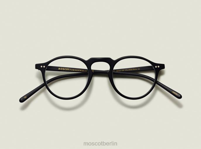 Brille 44ZR163 Matt-schwarz Moscot tuchus
