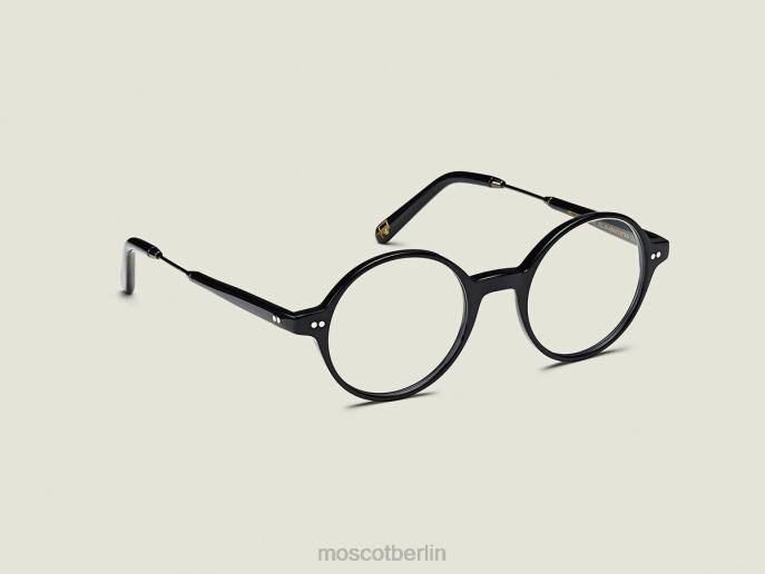 Brille 44ZR165 schwarz/zinn Moscot gittel