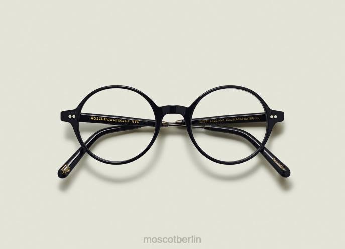Brille 44ZR165 schwarz/zinn Moscot gittel