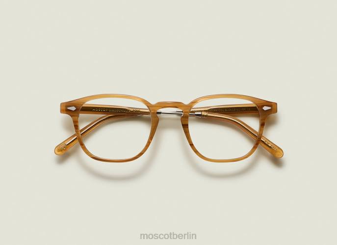 Brille 44ZR171 blond/silber Moscot genug