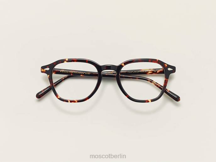 Brille 44ZR175 dunkles Havanna Moscot vantz