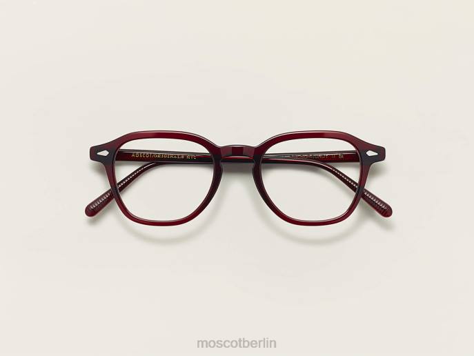 Brille 44ZR176 Burgund Moscot vantz