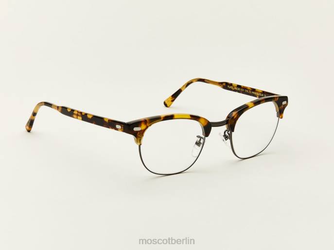 Brille 44ZR188 klassisches Havanna/Rotguss Moscot Yukel