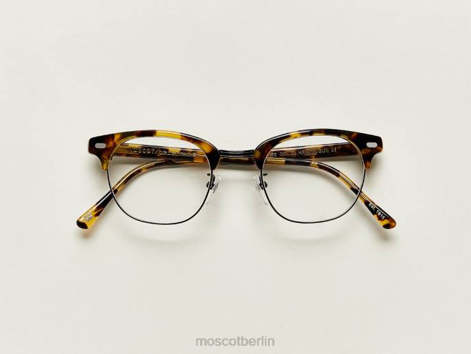 Brille 44ZR188 klassisches Havanna/Rotguss Moscot Yukel