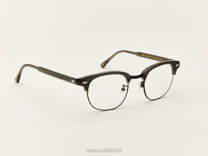 Brille 44ZR189 grau schwarz Moscot Yukel