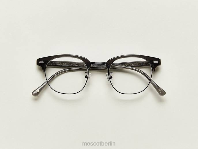 Brille 44ZR189 grau schwarz Moscot Yukel