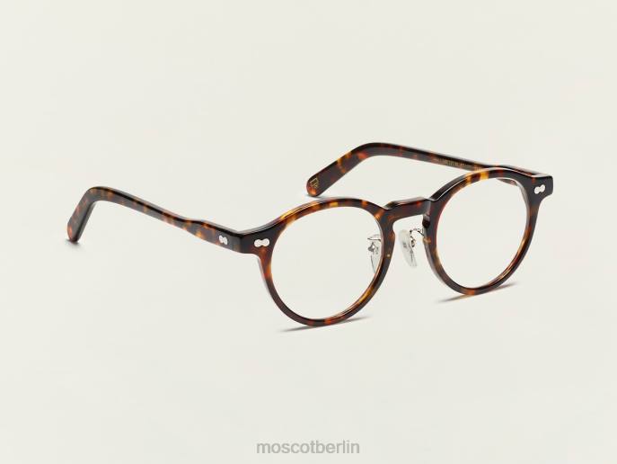 Brille 44ZR199 Schildkröte Moscot Miltzen mit Nasenpads aus Metall
