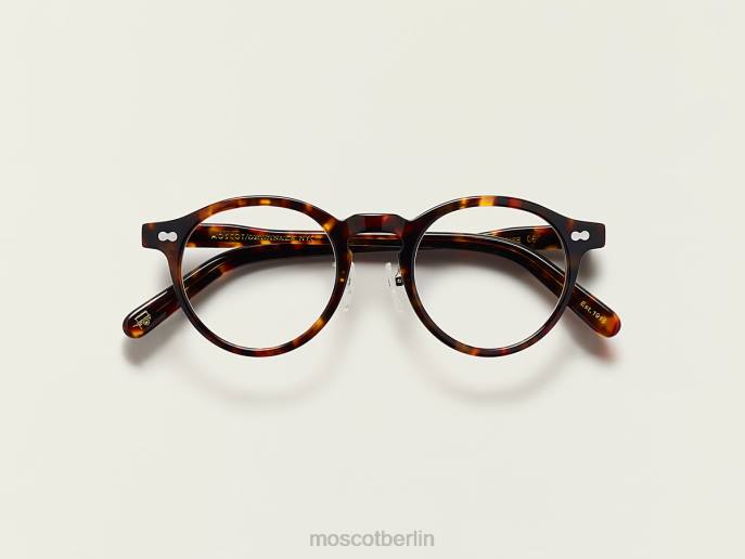 Brille 44ZR199 Schildkröte Moscot Miltzen mit Nasenpads aus Metall