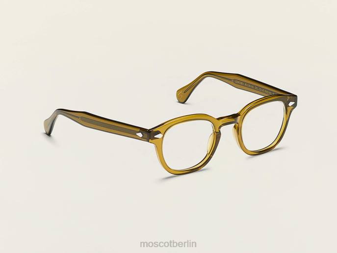 Brille 44ZR1 olivbraun Moscot Limitierte Lemtosh-Edition