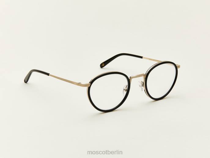 Brille 44ZR206 schwarzes Gold Moscot bupkes