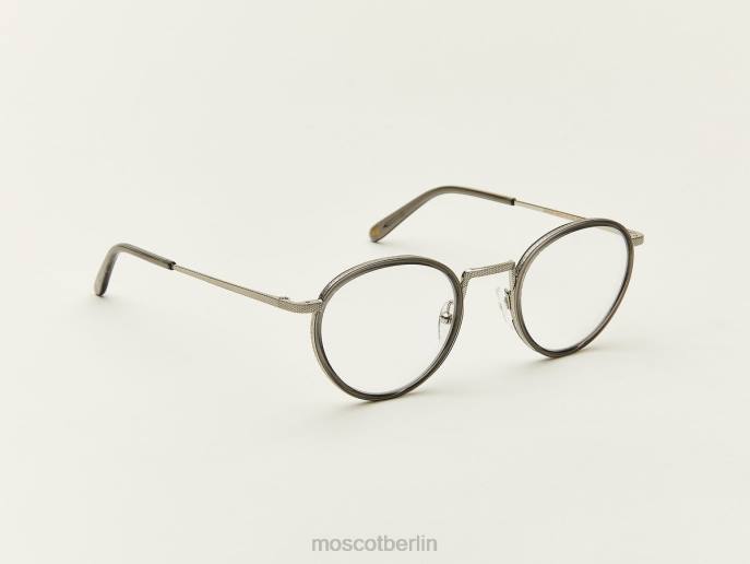 Brille 44ZR207 grau/silber Moscot bupkes