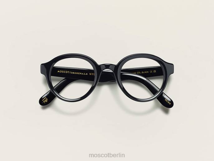 Brille 44ZR216 Schwarz Moscot greps