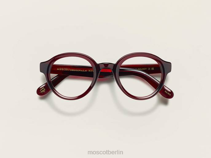 Brille 44ZR217 Burgund Moscot greps