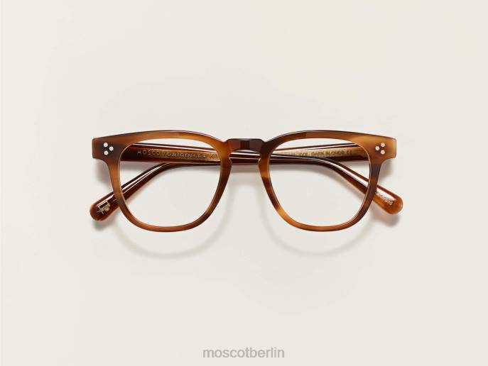 Brille 44ZR231 dunkelblond Moscot dudel