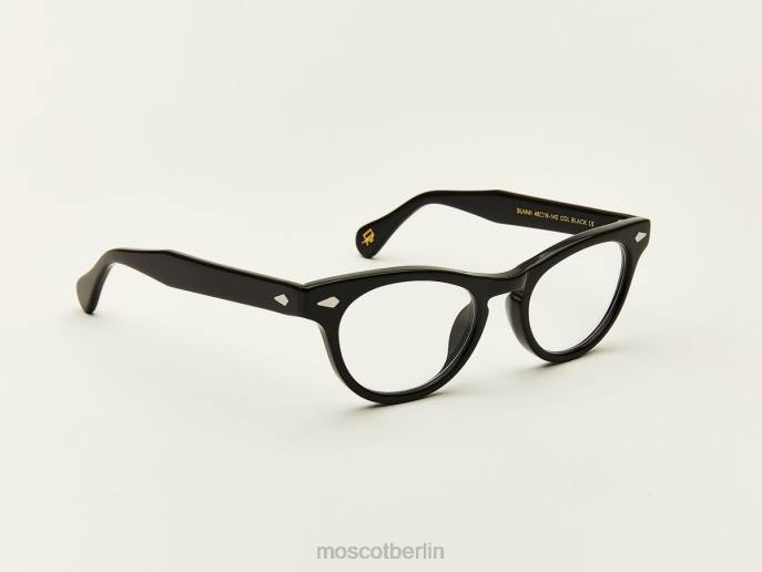 Brille 44ZR236 Schwarz Moscot Bummi