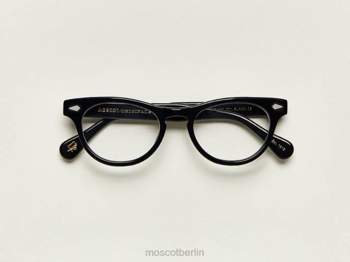 Brille 44ZR236 Schwarz Moscot Bummi