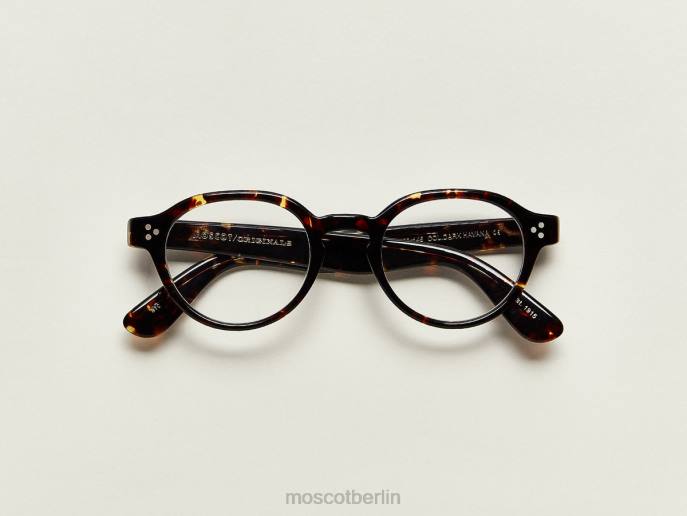 Brille 44ZR244 dunkles Havanna Moscot Esra