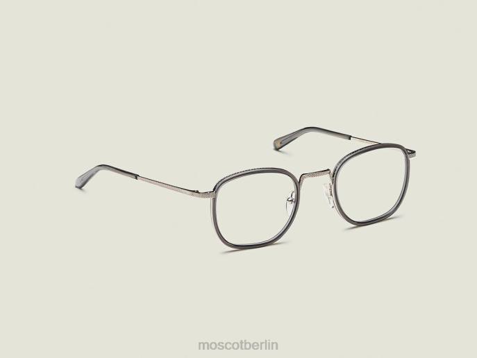 Brille 44ZR245 grau/silber Moscot drimmel