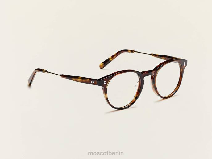 Brille 44ZR256 Spot Schildkröte/Gold Moscot Golda