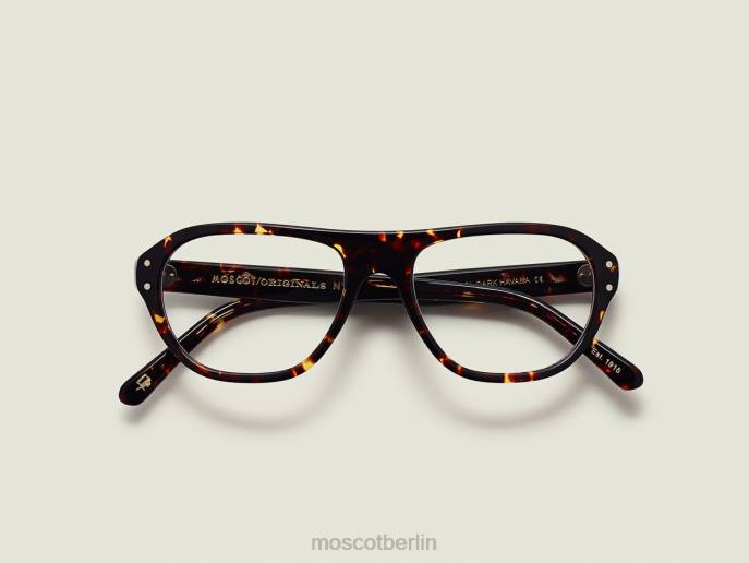 Brille 44ZR262 dunkles Havanna Moscot Avram